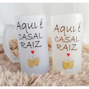 Caneca de Chopp 475 ml Personalizada - Artesanato e Personalizados