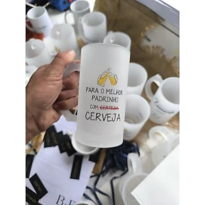 Caneca de Chopp 475 ml Personalizada - Artesanato e Personalizados