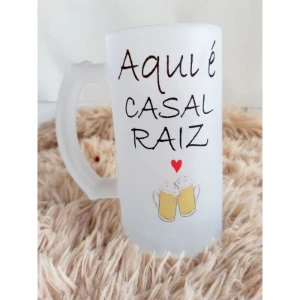 Caneca de Chopp 475 ml Personalizada - Artesanato e Personalizados