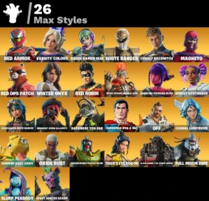 Conta Fortnite | 72 Skins | Superman | Entrega automática