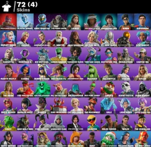 Conta Fortnite | 72 Skins | Superman | Entrega automática