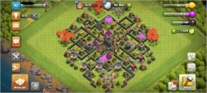 Cv9 com tudo do c8 full + Clash royale 4300 troféus - Clash of Clans