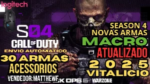 Call of Duty Warzone & Black Ops 6 Logitech No Recoil Macro  COD