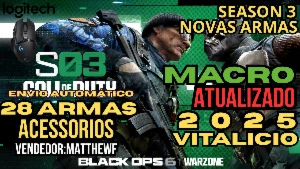 Call of Duty Warzone & Black Ops 6 Logitech No Recoil Macro 