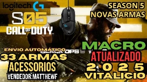Call of Duty Warzone & Black Ops 6 Logitech No Recoil Macro 