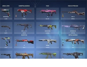 Conta Valorant full skin