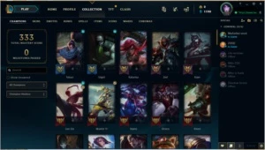 CONTA GOLD IV - 26 SKINS - League of Legends LOL