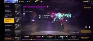 Vendo conta free fire