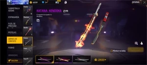Vendo conta free fire