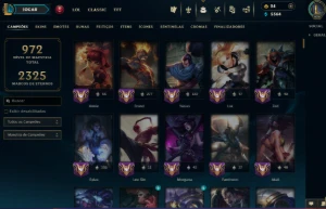 Conta LoL 657 Skins - 223 Chromas+Valorant Vandal Glitchpop - League of Legends