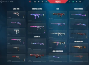 Conta LoL 657 Skins - 223 Chromas+Valorant Vandal Glitchpop - League of Legends