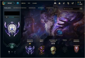 Conta LoL com Ryze Triunfante + 104 skins - League of Legends