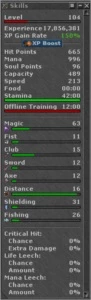 RP 233 SKILL 106 - LUTABRA +MAKERS - Tibia