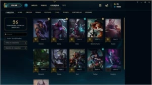 Conta para smurf unranked solo/flex - League of Legends LOL