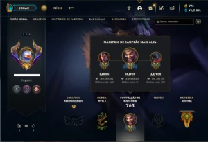 Conta Unranked com TODOS os champs e 368 Skins + UrfWick - League of Legends LOL