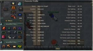 Mage Ms lv 150 ml 81 - Tibia