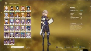 Conta [AR55] Todos os personagens Limitados + Mona e qiqi - Genshin Impact
