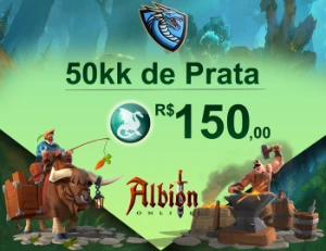 ☑️ Albion Online • 50kk de Prata ☑️