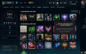 Conta lol mestre season nova full acesso 253 SKINS - League of Legends
