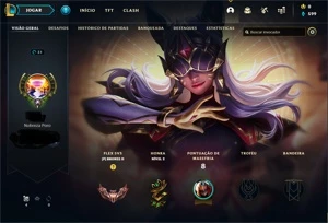 CONTA UNRANKED POR 5 REAIS COM VÁRIAS SKINS DA HORA! - League of Legends LOL