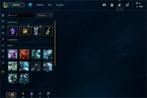 CONTA UNRANKED POR 5 REAIS COM VÁRIAS SKINS DA HORA! - League of Legends LOL
