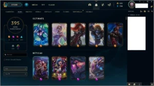 Conta de league of legends 395 skins,todos campeões LOL