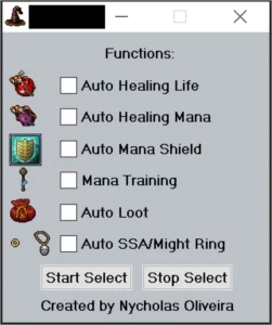 Tibia Global Macro Auto-Heal/Loot/Sio/Ring/Amulets 2021