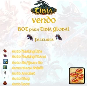 Tibia Global Macro Auto-Heal/Loot/Sio/Ring/Amulets 2021