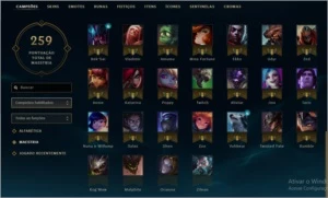Vendo conta de lol platina - League of Legends