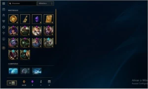 Vendo conta de lol platina - League of Legends