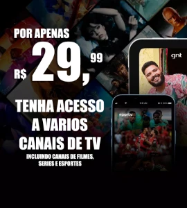 Claro Tv+, Varias Canais De Filmes Series Futebol - Assinaturas e Premium