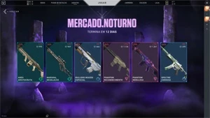 Conta VALORANT - mercado noturno