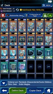 Conta Yu-Gi-Oh! Duel Links - Mid Game - Icone Dourado RARO - Outros