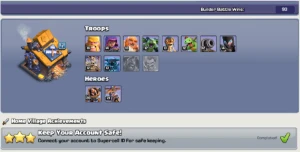 Conta Cv 16 ( Troca De E-Mail ), Vendendor 100% No Site - Clash of Clans