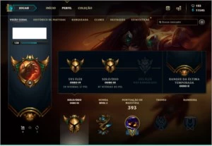 Conta League Of Legends Lv 130 / Gold III / Faltam 7 Campeão LOL