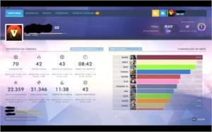 Vendo conta de Overwatch para PC (conta boa) - Blizzard