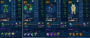 Conta Ladmo Alpha 1 Rank U, 5 Sss+, 4 Sss - Digimon Masters Online