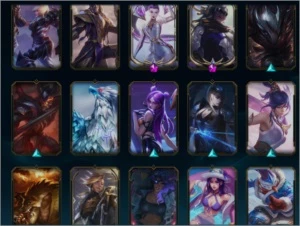 conta lol lvl 288 - League of Legends