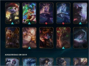 conta lol lvl 288 - League of Legends