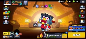 2 Heróis + 7 Evoluções + Conta Top Brawn Stars 12 Mil Troféu - Clash Royale