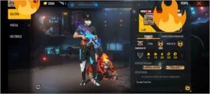 CONTA RARA COM OS TRÊS PRIMEIROS PASSES, FULL GEMADA!! - Free Fire