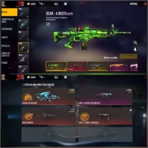 CONTA RARA COM OS TRÊS PRIMEIROS PASSES, FULL GEMADA!! - Free Fire