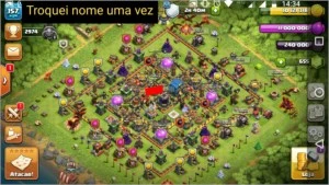 clash of clans cv11 rainha 50