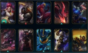 Conta Lol UNRANKED + 105 campeoes + 48 skins 2 ultimates - League of Legends