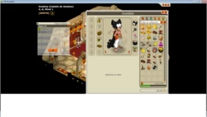 Sadida 170 Sacrier 147 com set SO, trofeis e mont camaleao - Dofus