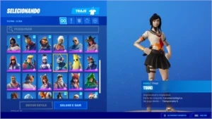Conta Fortnite Seasons (6,7,8 - Capítulo 2 = 2)