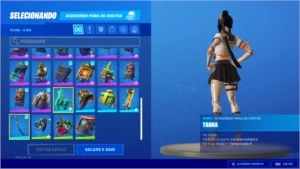 Conta Fortnite Seasons (6,7,8 - Capítulo 2 = 2)