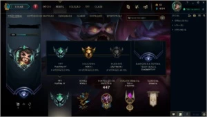 CONTA LOL ATUALMENTE GOLD1 - League of Legends