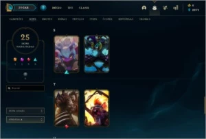 Conta League Of Legends Ouro 3, Lux Elementalista, Cósmica.. LOL
