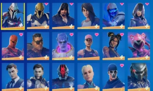 Conta Fortnite algumas skins raras
